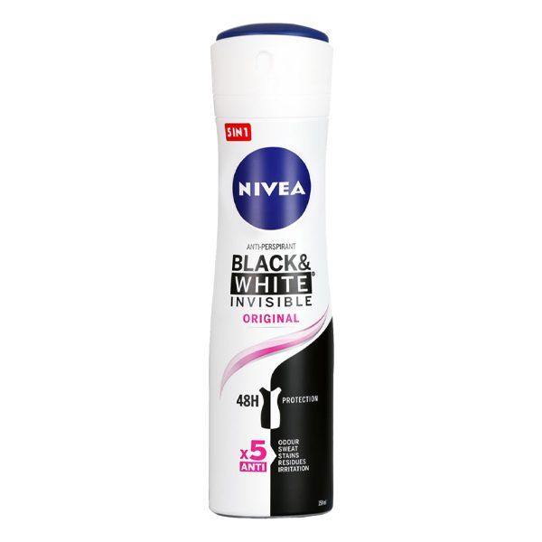 NIVEA WOMEN SPRAY 150ml CLEAR INVISIBLE