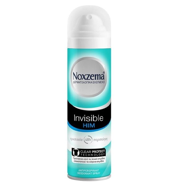 NOXZEMA ΑΠΟΣΜΗΤΙΚΟ SPRAY 150ml  INVISIBLE