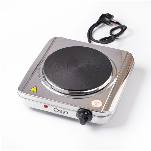 OSIO ΜΟΝΗ ΗΛΕΚΤΡΙΚΗ ΕΣΤΙΑ ΚΟΥΖΙΝΑΣ INOX 1500watt