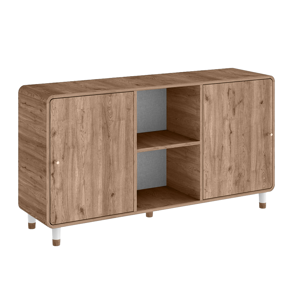 Μπουφές Doro Megapap χρώμα sepet oak 150,2x39x81εκ. - Image 6